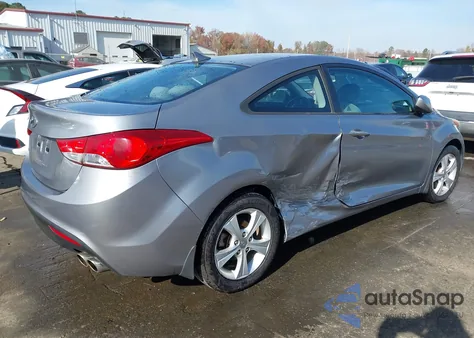 2013 Hyundai Elantra Gs из США, поврежденный, VIN KMHDH6AE1DU019156